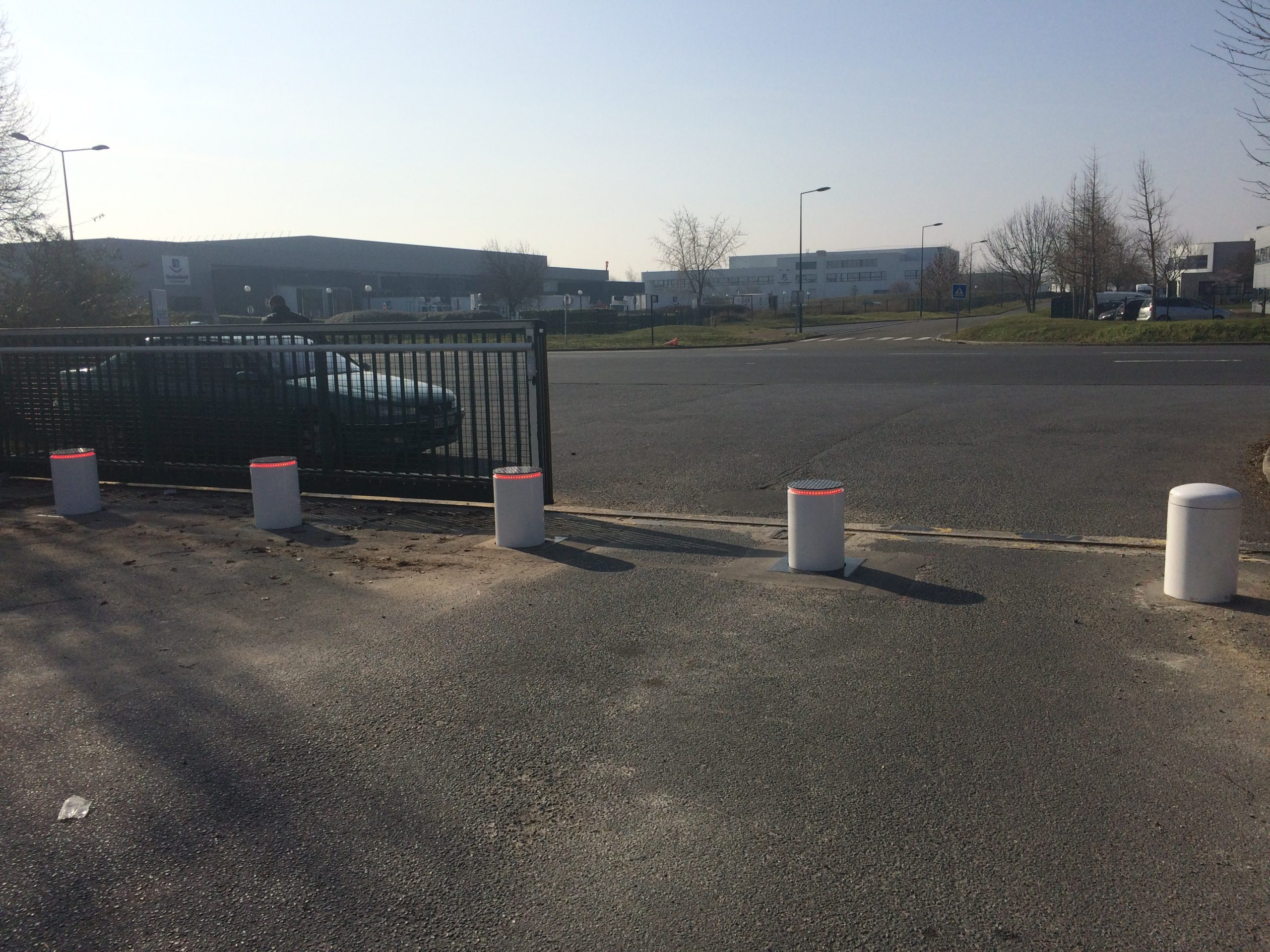 3 Bornes Escamotables - JCD Services