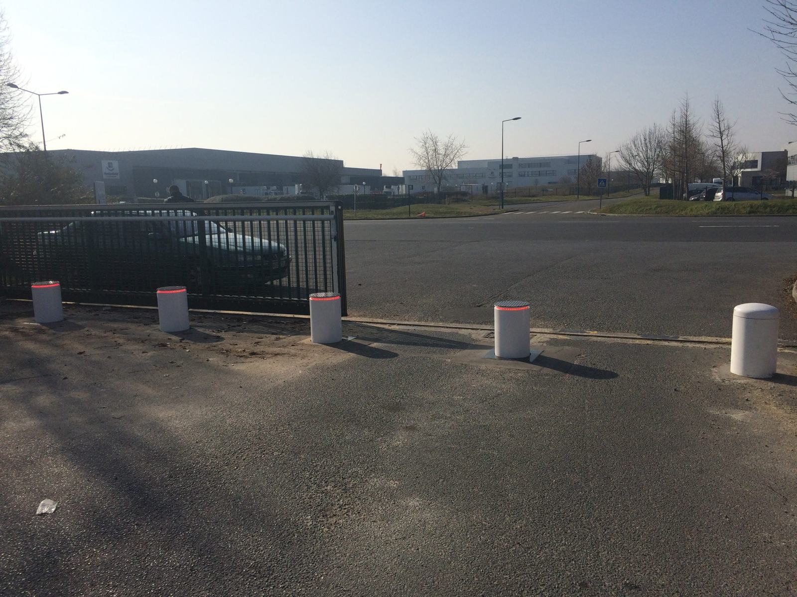 3 Bornes Escamotables - JCD Services