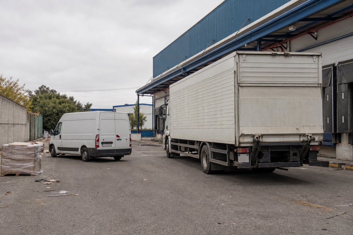 Stationnement sauvage et accès non maîtrisé sur site logistique, JCD Services