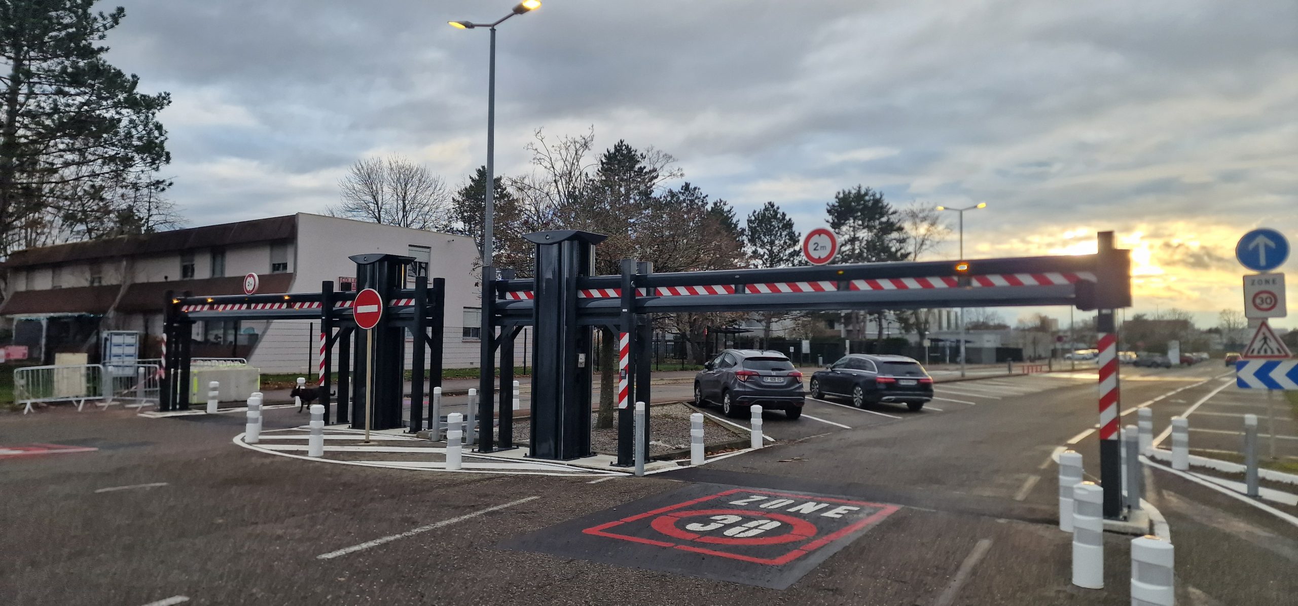 Poutre de sécurité motorisée, JCD Services