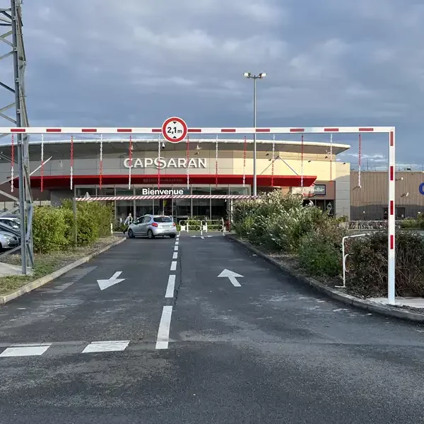portique hauteur